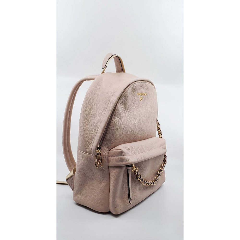 Limited Time Offer: Luxurious Michael Kors Slater Leather Backpack at a Discount - Picture 3 of 7